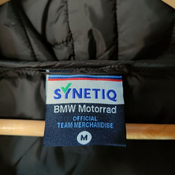 BMW Motorsport Down Puffer Jacket Official Merchandise Size M Medium New - Picture 6 of 6